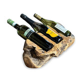 Driftwood Wine Holder Triple