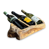 Driftwood Wine Holder Triple