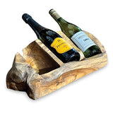 Driftwood Wine Holder Triple