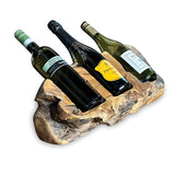 Driftwood Wine Holder Triple