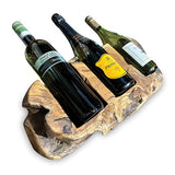 Driftwood Wine Holder Triple