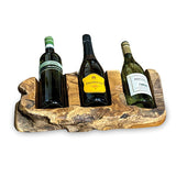 Driftwood Wine Holder Triple