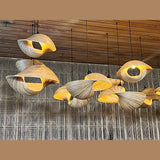 Bamboo Sea Shell Lampshade 30cm