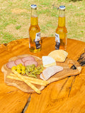 Teak Serving Platter or Chopping Board with handle 35x25